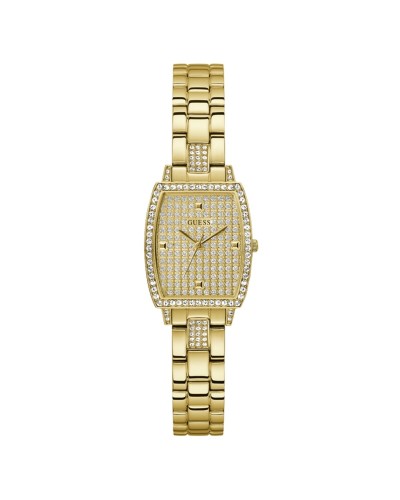 Guess Montre Femme GW0611L2 : Acier Rosé, Cristaux - Élégante et Tendance
