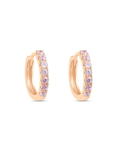 Boucles d'oreilles Femme Stroili Cercle Zircon Argent 925 Élégantes 1682422
