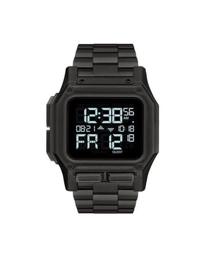 Miesten rannekellot Nixon A1268-001 Musta