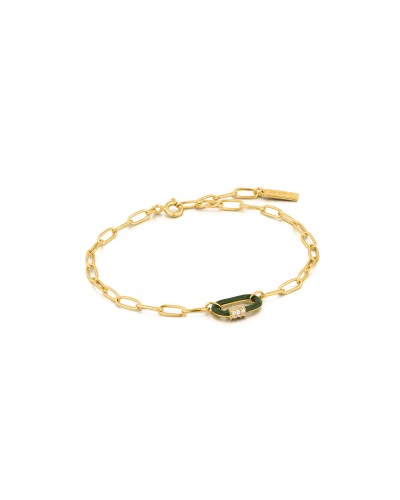 Ania Haie Women's Gold Bracelet 19cm - Elegant and Refined
