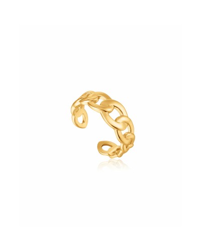 Ania Haie Anillo Mujer Oro 14k R021-01G Talla 13 - Joya Elegante
