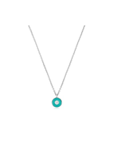 Ania Haie Collana Donna Argento 925 Topazio Bianco 40cm - Elegante Gioiello
