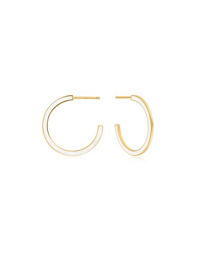 Ania Haie Orecchini Argento 925 Pendenti Bianchi - Eleganti 2.5cm
