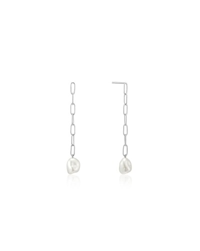 Ania Haie Women's Drop Earrings E019-05H 925 Sterling Silver, Length 4cm

