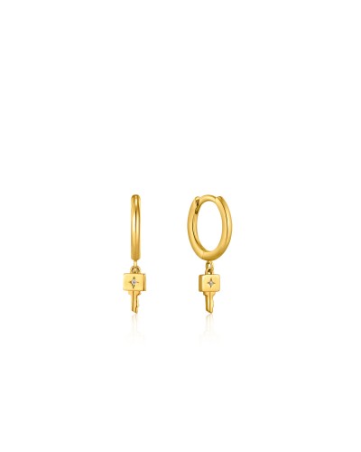 Ania Haie Pendientes Mujer Oro 0.5cm - Elegantes y Minimalistas
