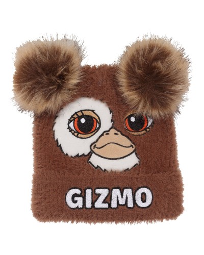 Cappello Gremlins Gizmo Fluffy Pom Beanie - Morbido e Divertente
