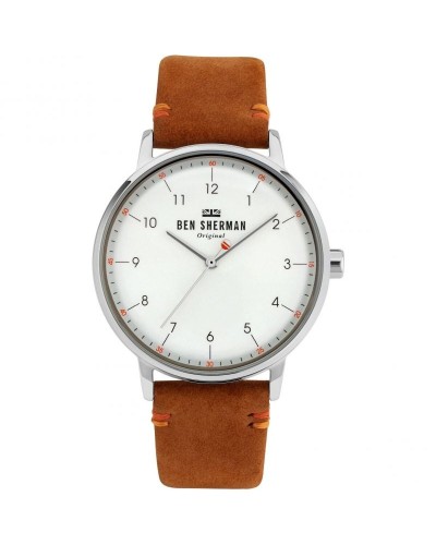 Ben Sherman Herrenuhr WB043T - Blaues Zifferblatt, Ø 43mm - Casual Stil
