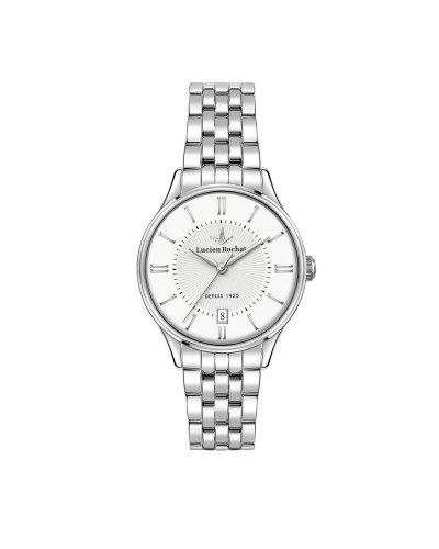 Lucien Rochat Montre Femme 33mm Acier Inoxydable Argent - Élégante & Raffinée

