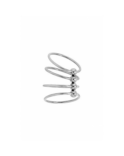 Anello Locked Argento 925 - Design Elegante e Moderno - Idea Regalo Donna
