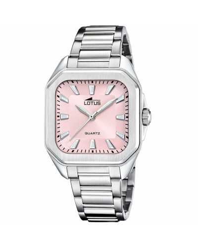 Horloge Heren Lotus 18967/3 Roze Zilverkleurig