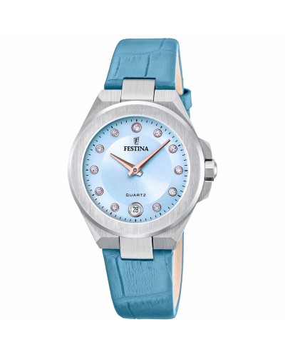 Festina Montre Homme F20701/3 Bleue Acier Inoxydable - Élégante & Résistante
