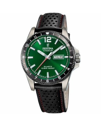 Festina Men's Watch F20699/3: Black, Green, Sporty
