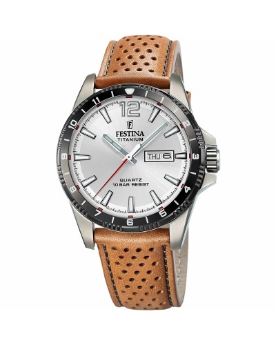 Festina Herrenuhr F20699/1 Chronograph Edelstahl Blau Sportlich
