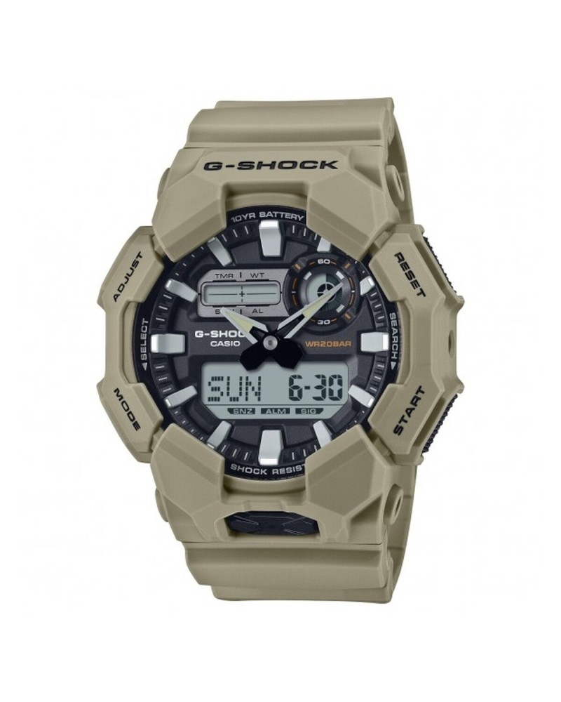 Casio G-Shock GA-010-5AER Orologio Uomo - Resistente, Sportivo, Digitale/Analogico
