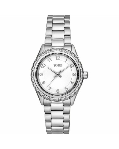 Horloge Heren Tous 3000134200 Wit Zilverkleurig