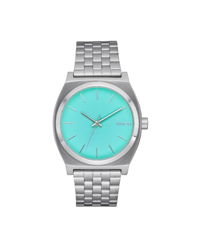 Nixon Time Teller Argentato A045-2084 - Orologio Uomo Acciaio Inox

