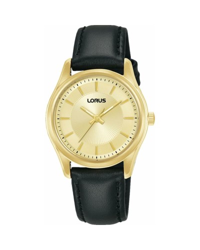 Lorus Herrenuhr RG254XX9 Schwarz Gold - Eleganter Stil
