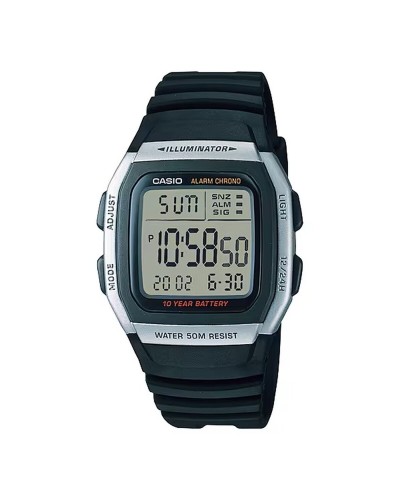 Horloge Heren Casio SPORT Zwart Grijs