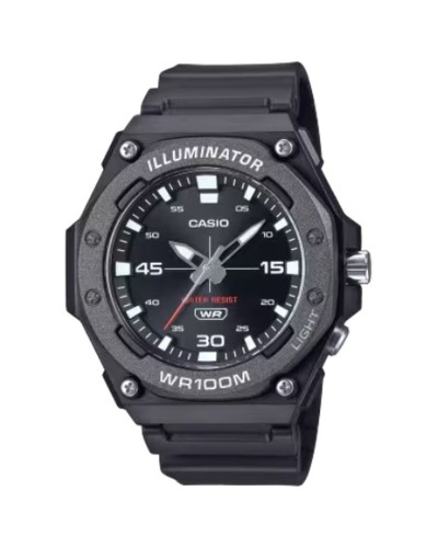 Casio Illuminator Herren WR100MT - Digitaluhr Ø48mm - Sport & Outdoor
