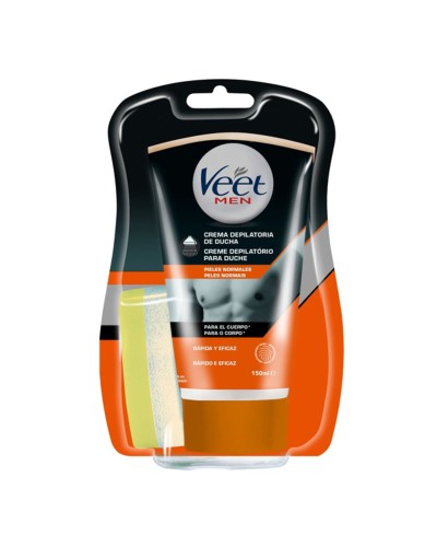 Veet Men Crème Dépilatoire Corps - Peaux Sensibles - 150ml
