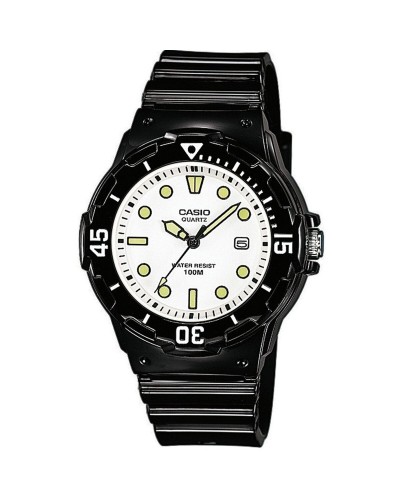 Casio Diver Uomo Bianco Nero 100M - Orologio Sportivo Ø44.5mm
