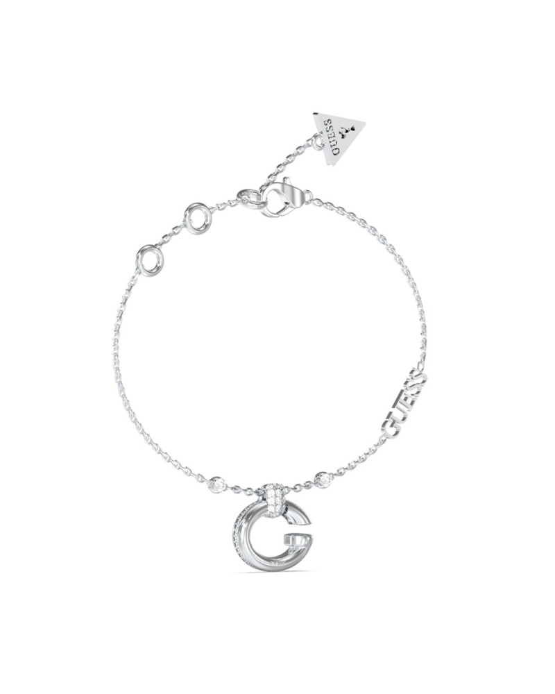 Guess Bracciale Donna Argento Cristalli JUBB04519JWRHS - Elegante e Luminoso