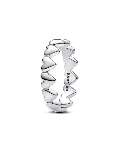 Pandora Anillo Mujer Solitario Luminoso Plata 925 Talla 54 - Elegante
