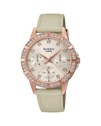 Casio SHEEN Damen Ø35mm - Elegante Quarzuhr für jeden Tag
