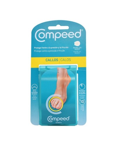 Compeed Apósitos para Callos - 10 Unidades - Protección y Alivio del Dolor
