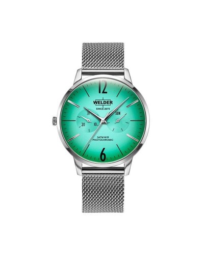 Welder WWRS400: Orologio Uomo Cronografo Acciaio Nero, Resistente Acqua - Stile Unico
