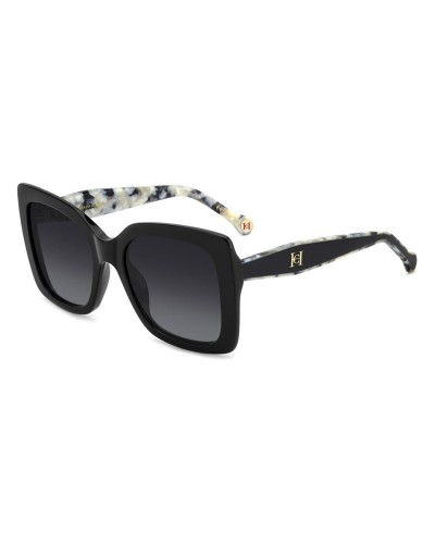 Carolina Herrera HER 0258 Women's Sunglasses - Gold Frame, Brown Lenses
