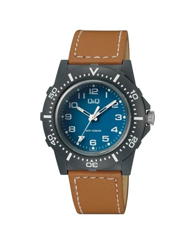 Q&Q Herrenuhr V32A-010VY Analog Ø 42.5mm - Klassischer Stil
