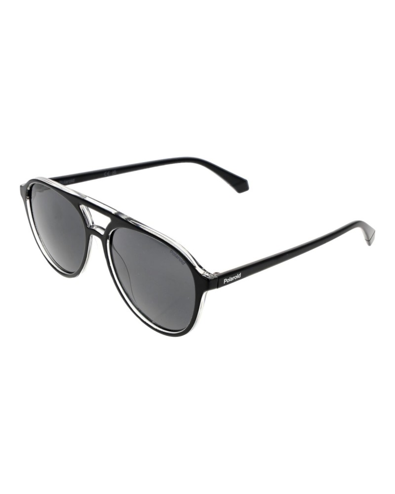 Polaroid Occhiali da Sole Unisex 4162_S: Lenti Polarizzate, Montatura Grigia