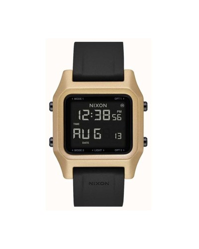 Nixon Time Teller Men's Watch Black Steel Quartz A1309-010
