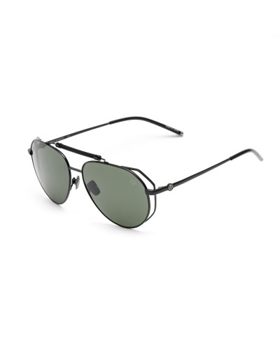 Belstaff Legend Schwarz - Sonnenbrille Herren, Gläser 58mm - UV-Schutz
