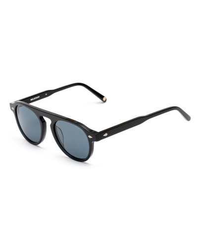 Belstaff Larsson Noir - Lunettes de Soleil Unisexe Ø49mm - Protection UV

