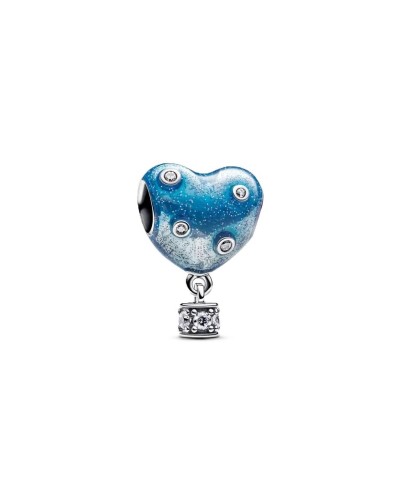 Pandora Charm Azzurro Murano Scintillante - Argento Sterling 925 - Gioiello Donna 
