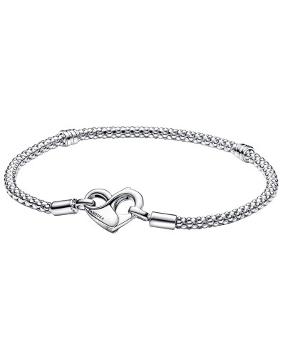 Pandora Damen Armband Schlangenkette 592453C00-17 Sterling Silber
