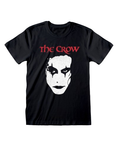 Maglia The Crow Face Unisex Nera - Cotone Premium - Stampa Grafica - Casual
