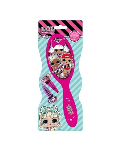 LOL Surprise! Set de Cabello para Niña: Champú, Acondicionador, Cepillo - 3 Piezas
