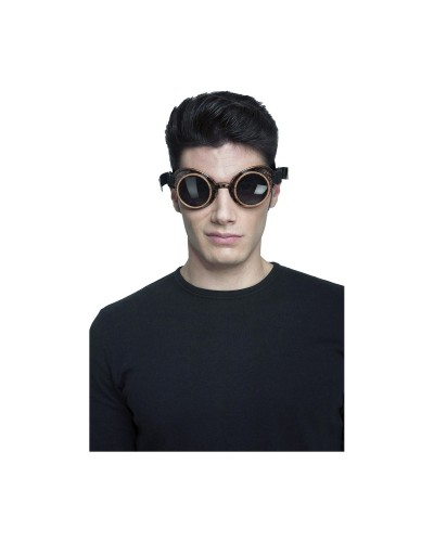 My Other Me Lunettes Steampunk Noires - Design Vintage et Tendance
