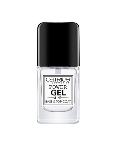 Catrice Power Gel Vernis 2en1 Base & Top Coat - Longue Tenue 10,5ml
