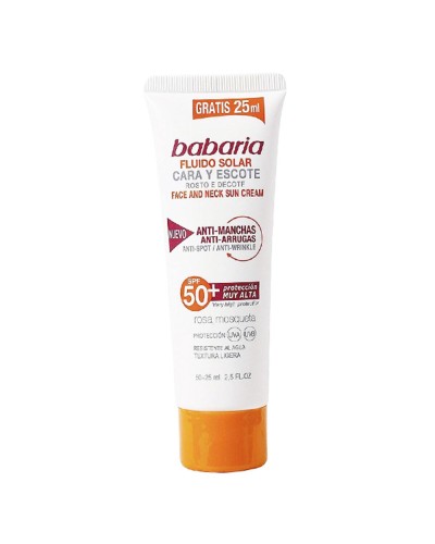 Babaria SOLAR ADN Sensitive LSF 50 - Sonnenschutz Gesicht Unisex 75ml
