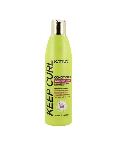 Kativa Keep Curl Defined Curls Conditioner 250ml - Hydrates & Defines
