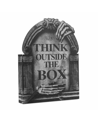 My Other Me Tombstone Halloween: 28x35cm Horror Decoration
