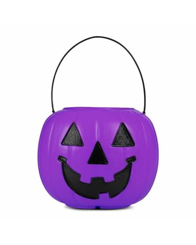 Mi Otro Yo Cesta Calabaza Morada - Decoración Halloween
