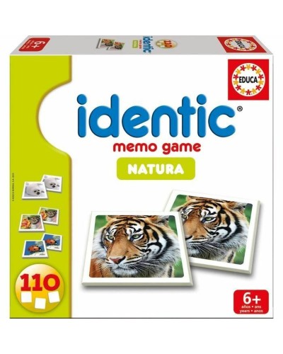 Gioco Memory Educa Identic Natura - Immagini Animali e Piante - Bambini
