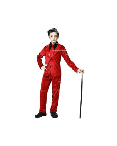 Costume Vampiro Bambino 3-4 Anni - Halloween, Carnevale - Travestimento
