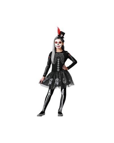 Costume Scheletro Bambino 10-12 Anni - Halloween, Carnevale - Divertilandia
