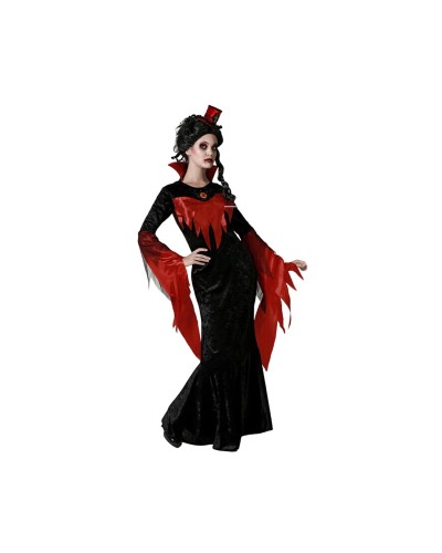 Vampir Kostüm Damen XS/S - Halloween Gothic Sexy Verkleidung
